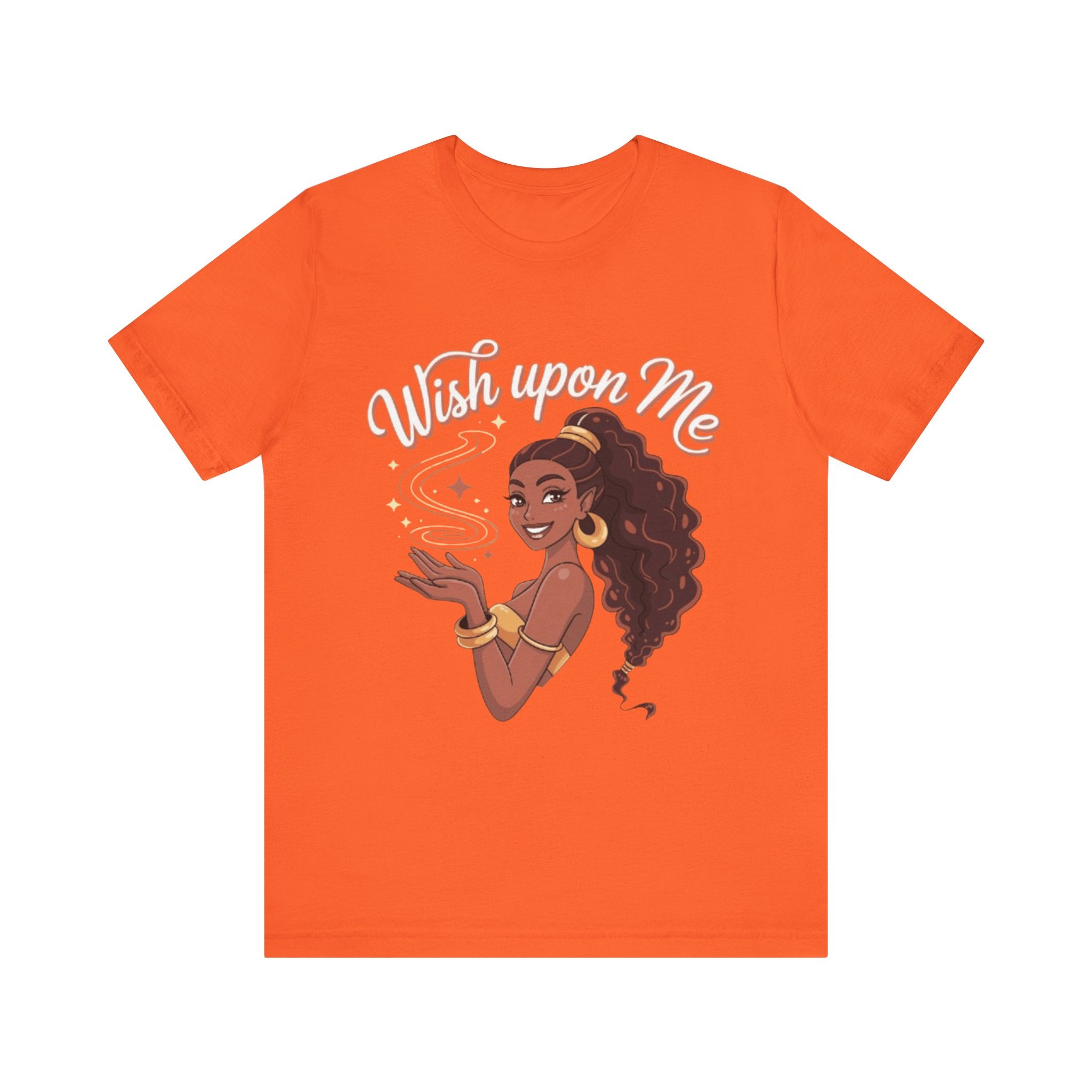 Wish Upon Me Tee, Inspirational T-Shirt, Cute Graphic Tee, Unisex Short Sleeve Shirt, Gift for Dreamers, Casual Wear