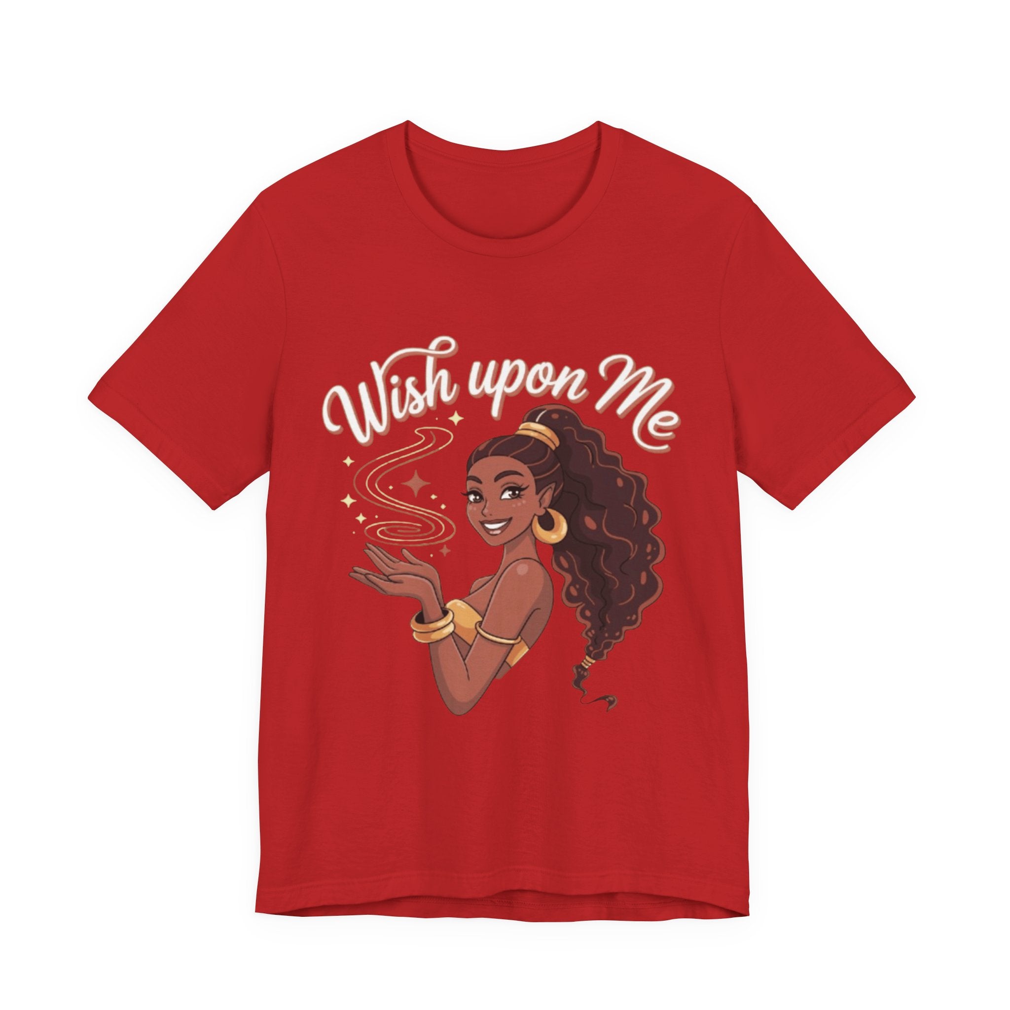 Wish Upon Me Tee, Inspirational T-Shirt, Cute Graphic Tee, Unisex Short Sleeve Shirt, Gift for Dreamers, Casual Wear