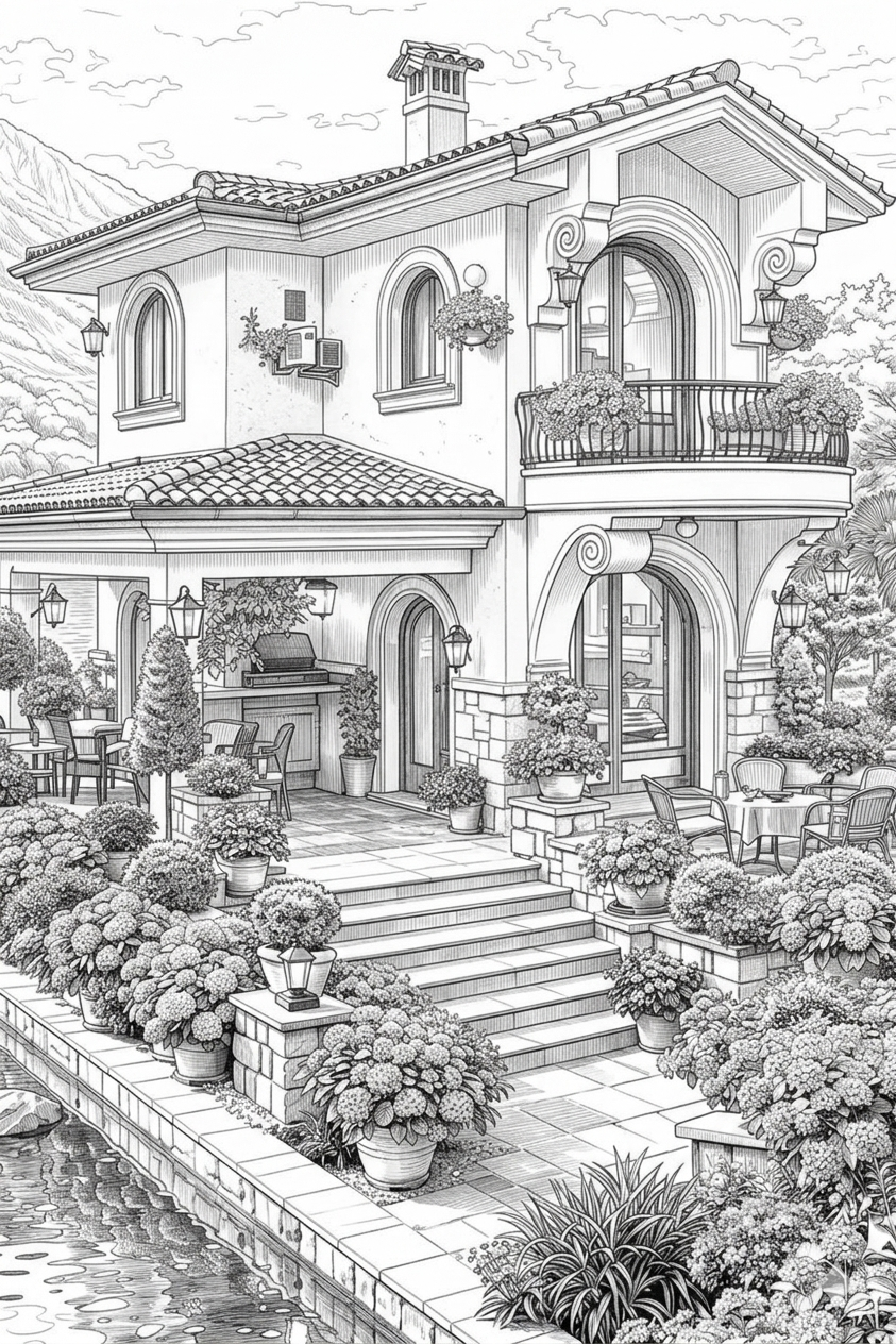 Stick and Design Mediterranean Villa Garden
Transform your outdoor space into a luxurious sanctuary with the Stick and Design Mediterranean Villa Garden collection.